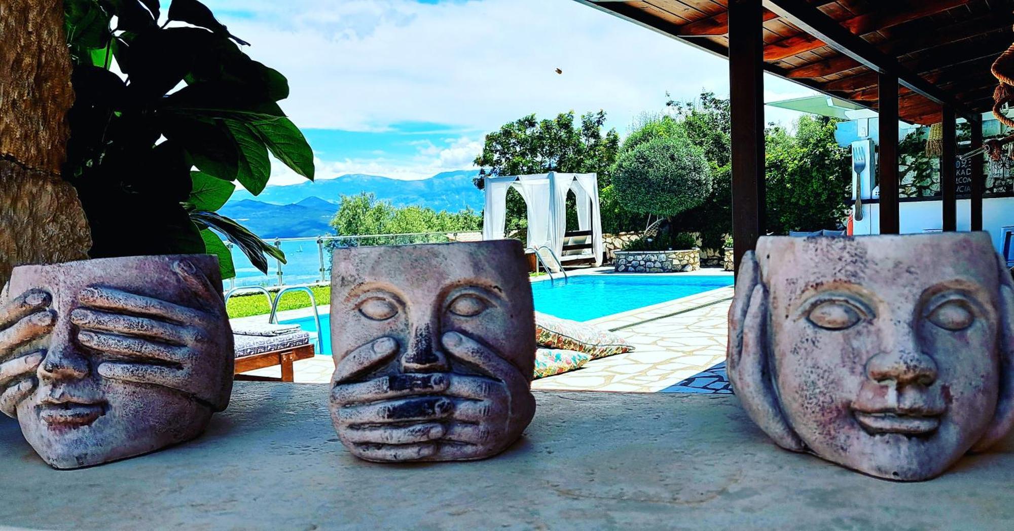 Luxury Villa Athina Nikiana Exterior photo