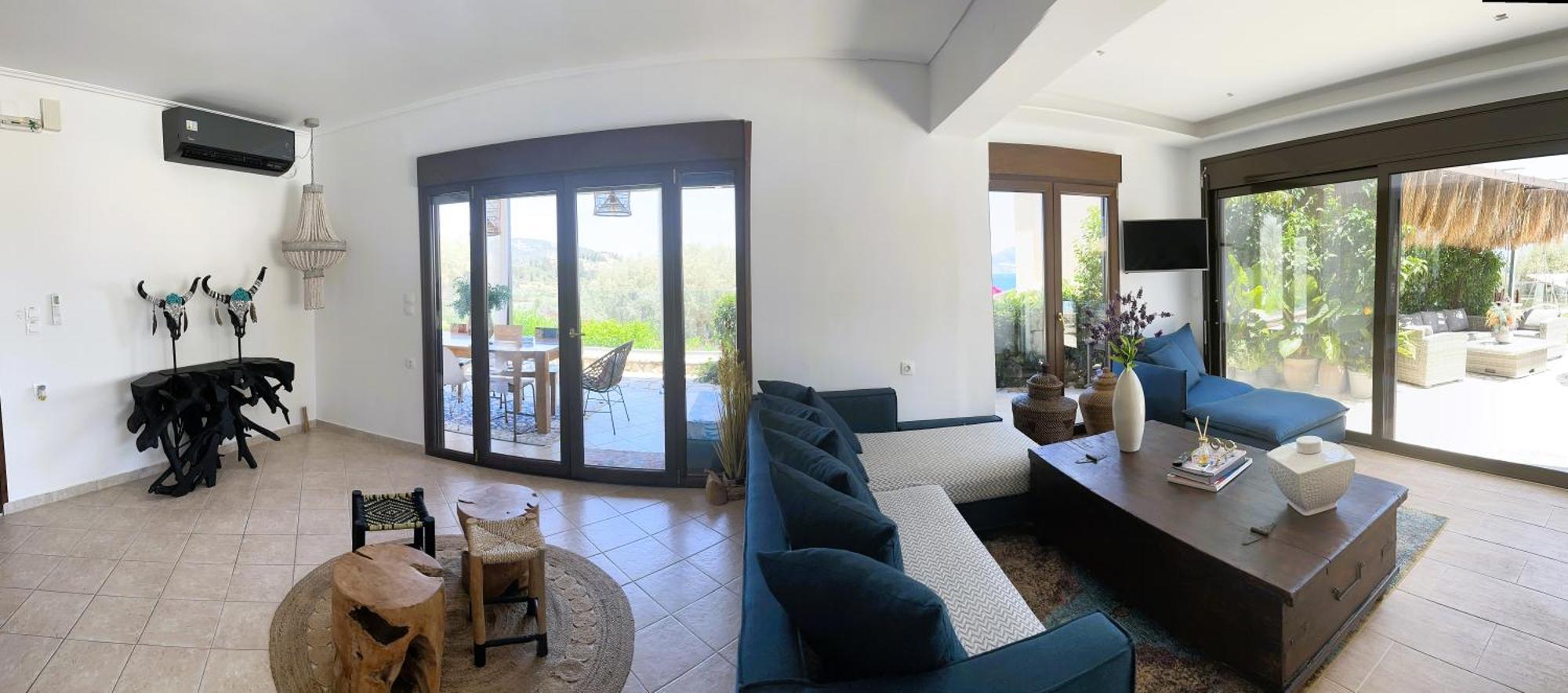 Luxury Villa Athina Nikiana Exterior photo
